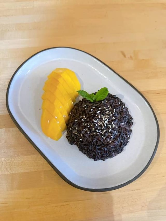 Black Sticky Rice.